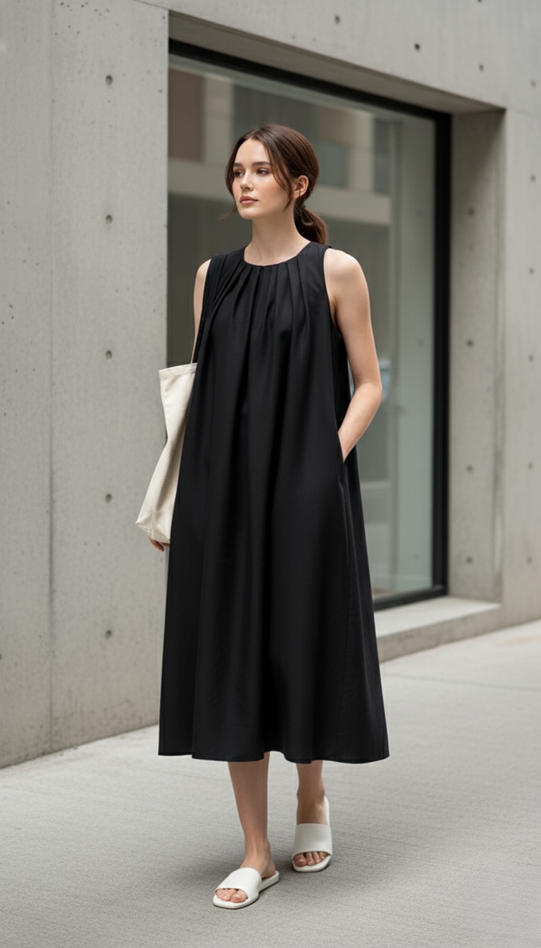 Plantisia black dress